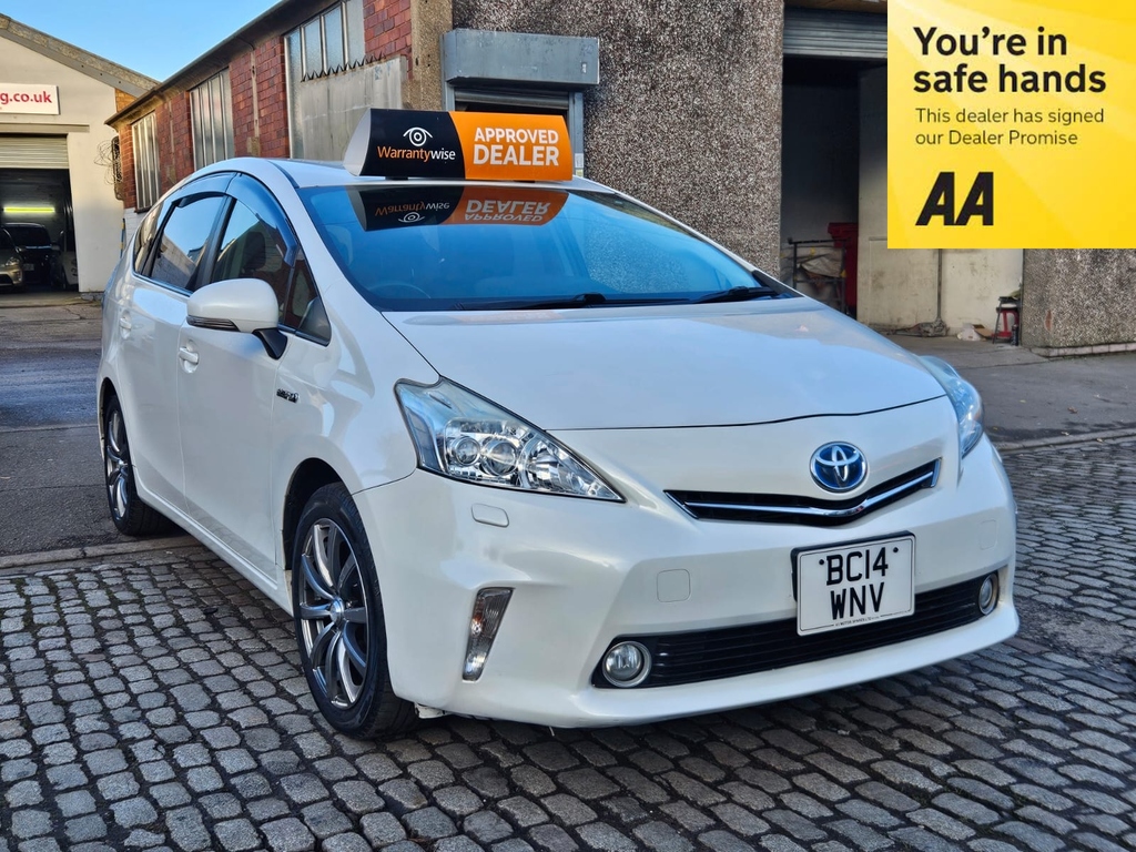 Toyota Prius+ 1.8 Hybrid 201414 7 Seats Mpv Imported Fina White