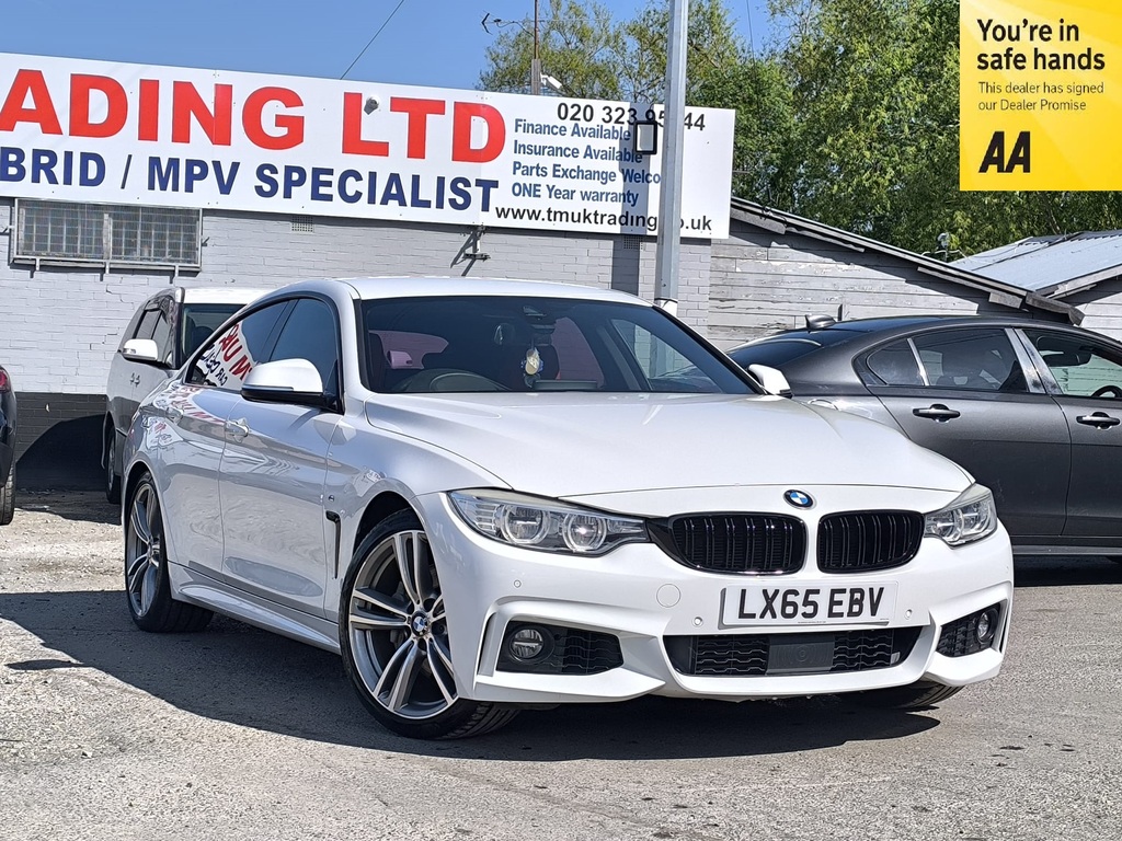 BMW 4 Series Gran Coupe 3.0 201565 435I Sport Hatchback White