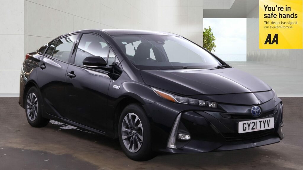 Toyota Prius 1.8 Plugin Hybrid 202121 8.8Kwh Vvti Excel Hatch Black