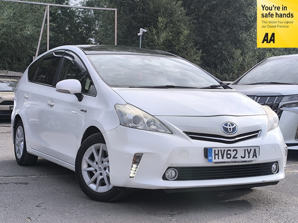 Toyota Prius+ 1.8 Hybrid 201262 T4 Double Sunroof 7 Seats White