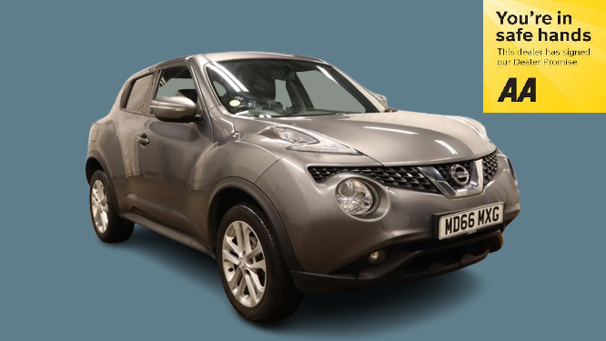 Nissan Juke 1.2 201766 Tekna Suv 5 Seats E Grey