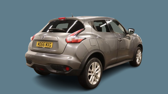 Nissan Juke 1.2 201766 Tekna Suv 5 Seats E MD66MXG Grey #3