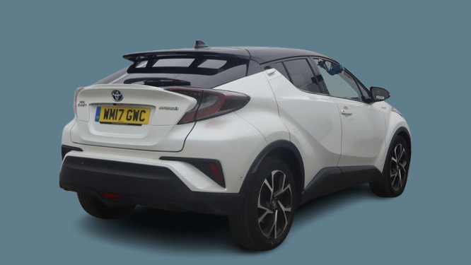 Toyota C-Hr 1.8 Hybrid 201717 Excel Dynamic Suv 5 Seats WM17GWC White #3
