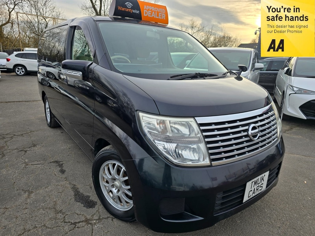 Nissan Elgrand 3.5 200756 8 Seat Ulez Free Imported Black