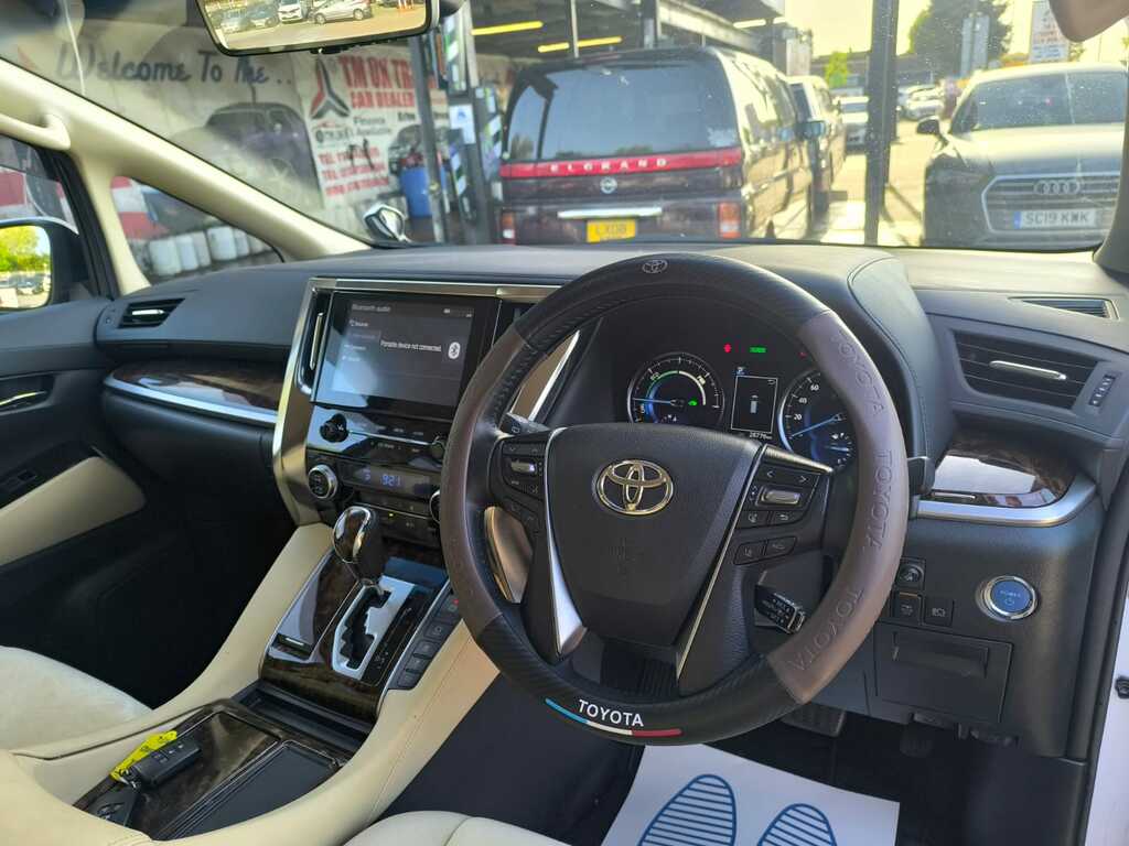 Toyota Alphard Hatchback Black #10