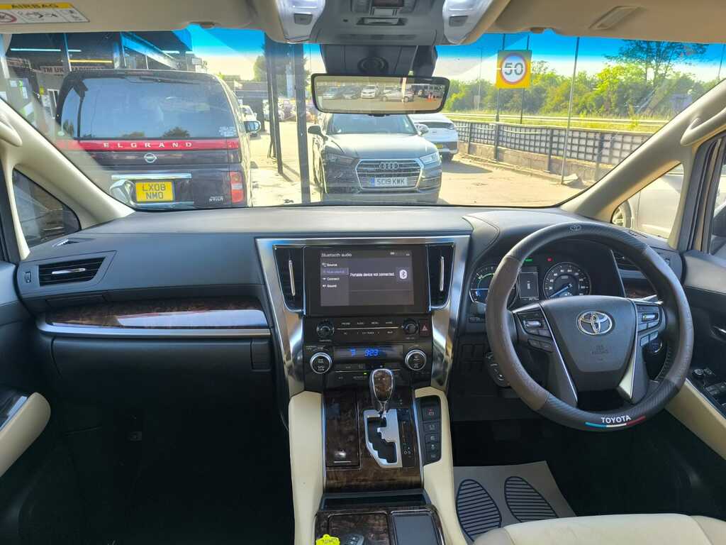 Toyota Alphard Hatchback Black #15