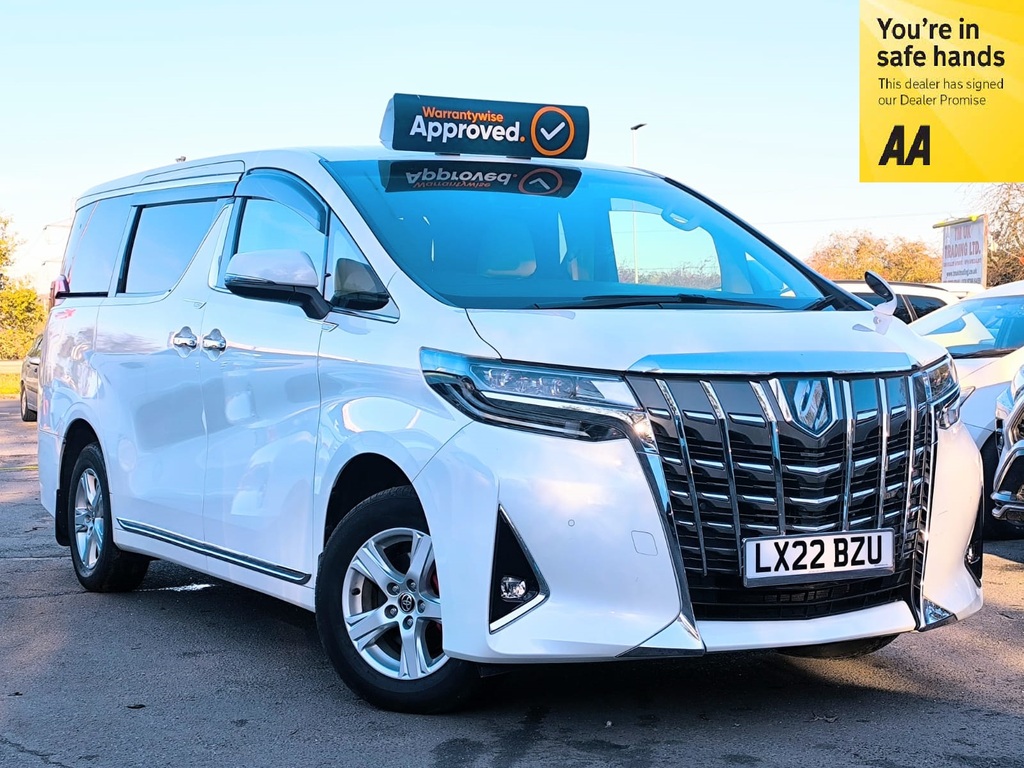 Toyota Alphard 2.5 Hybrid 202222 7 Seats 2 Keys 4Wd Mpv Ule White