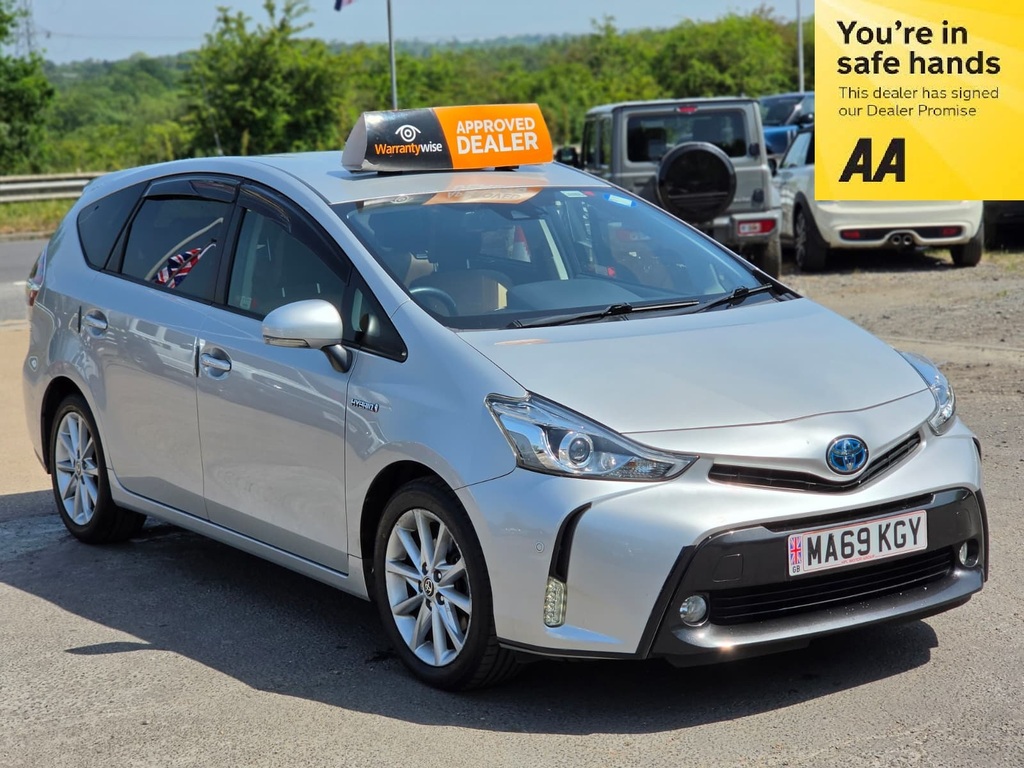 Toyota Prius+ 1.8 Hybrid 201969 Excel 7 Seats Mpv Ulez Fre Silver