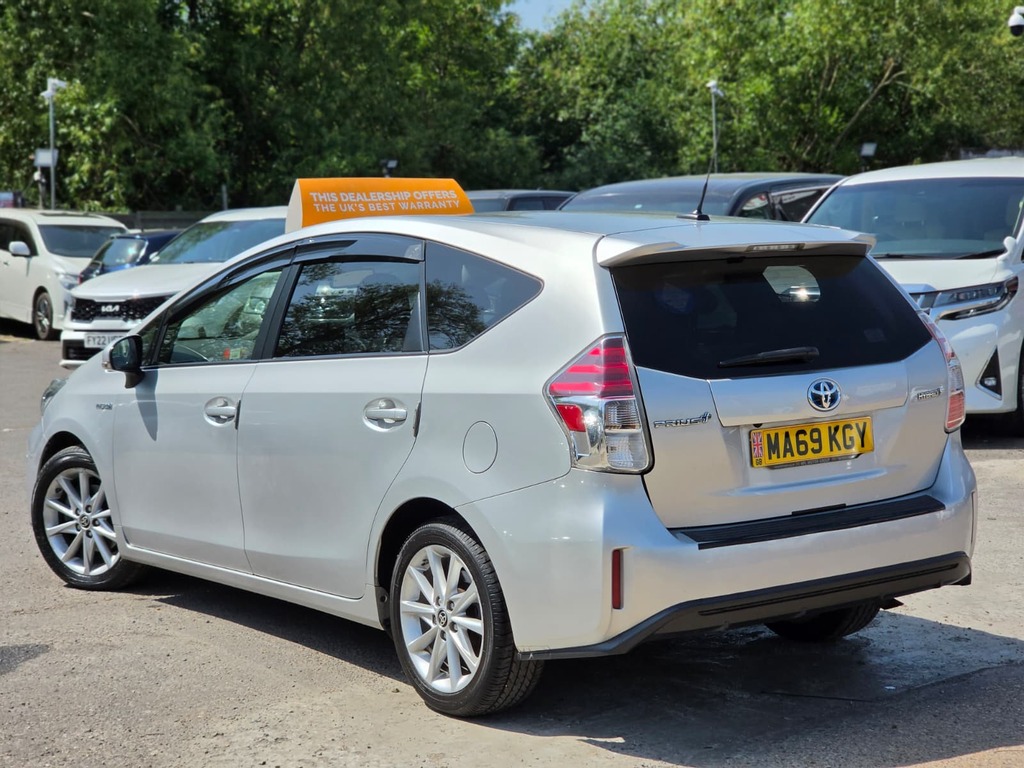Toyota Prius+ 1.8 Hybrid 201969 Excel 7 Seats Mpv Ulez Fre Silver #5