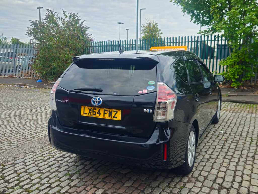 Toyota Prius+ 1.8 Hybrid 201564 7 Seats Mpv Ulez Free Imp Black #3