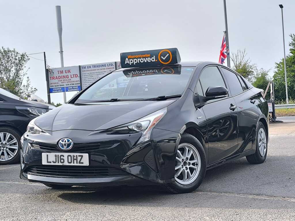 Toyota Prius 1.8 Hybrid 201616 Active 5 Seats Ulez Free Black #2