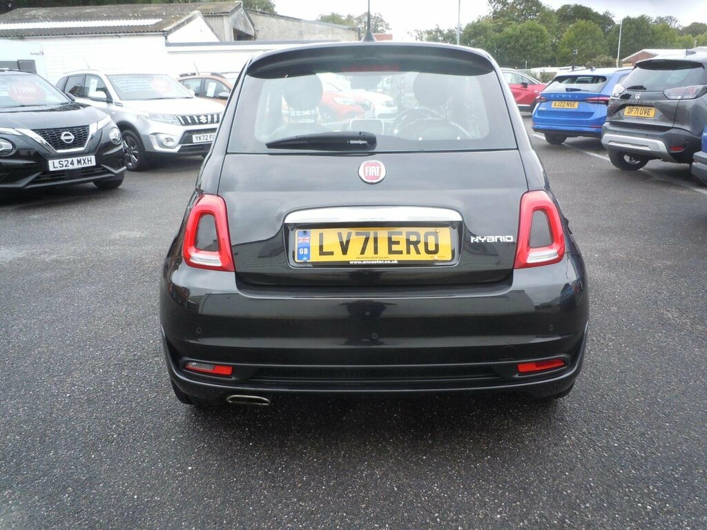 Fiat 500 Hatchback 1.0 Mhev Hey Google Euro 6 Ss 20 LV71ERO Black #6