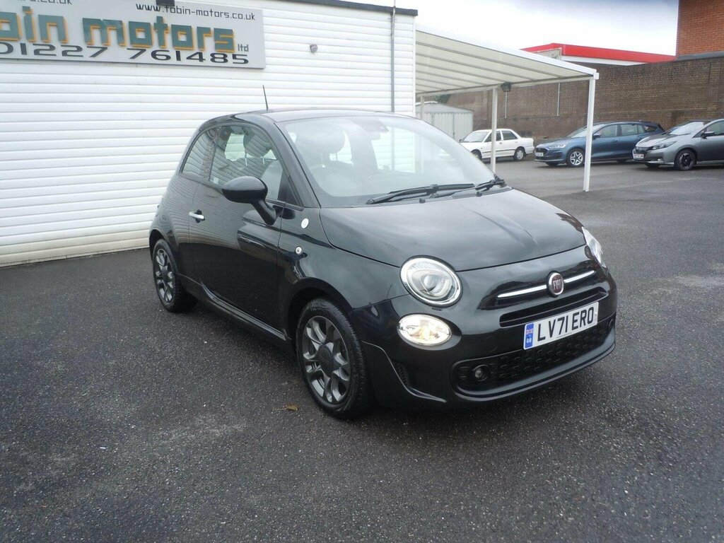 Fiat 500 Hatchback 1.0 Mhev Hey Google Euro 6 Ss 20 LV71ERO Black #2