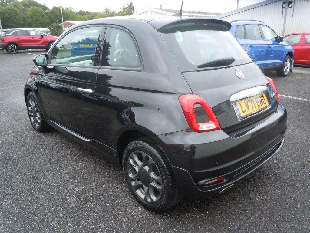 Fiat 500 Hatchback 1.0 Mhev Hey Google Euro 6 Ss 20 LV71ERO Black #4