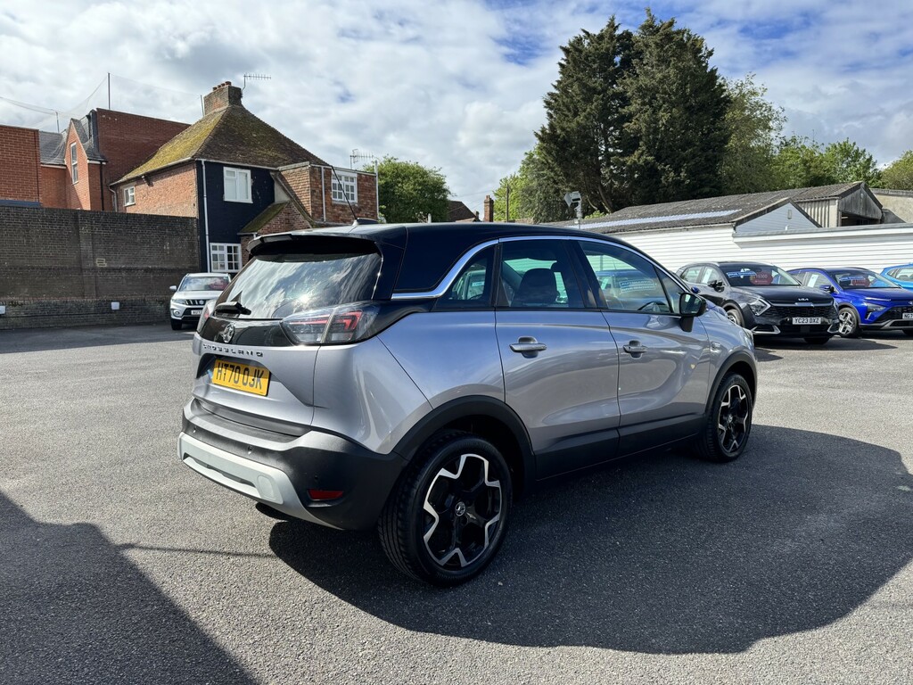 Vauxhall Crossland Suv 1.2 Turbo Elite 2021 HT70OJK Grey #4