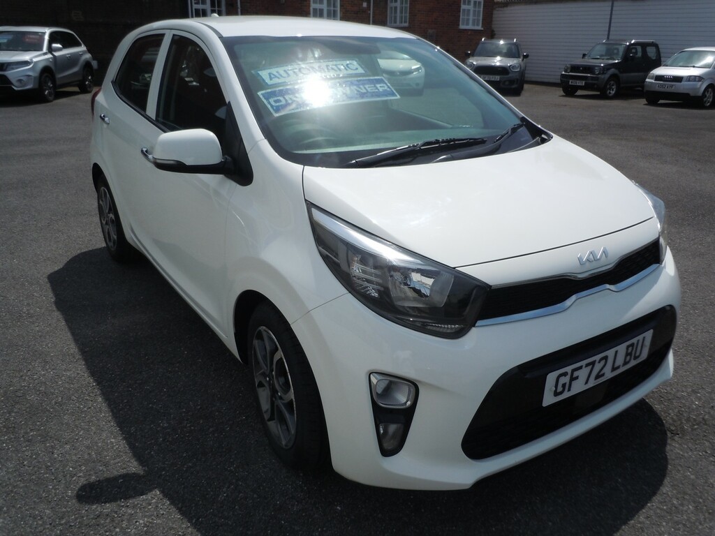 Kia Picanto Hatchback 1.0 Dpi 3 2022 GF72LBU White #2
