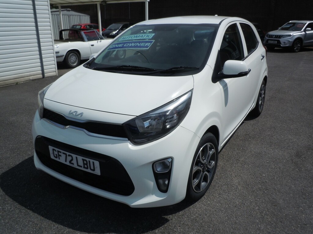 Kia Picanto Hatchback 1.0 Dpi 3 2022 GF72LBU White #3