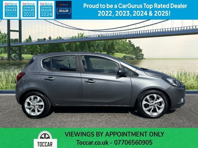 Vauxhall Corsa 1.4I Ecotec Sri Hatchback Euro 6 DU18XJZ Grey #2