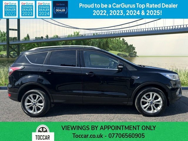 Ford Kuga 1.5 Tdci Titanium Suv Euro 6 S CN68RGZ Black #2