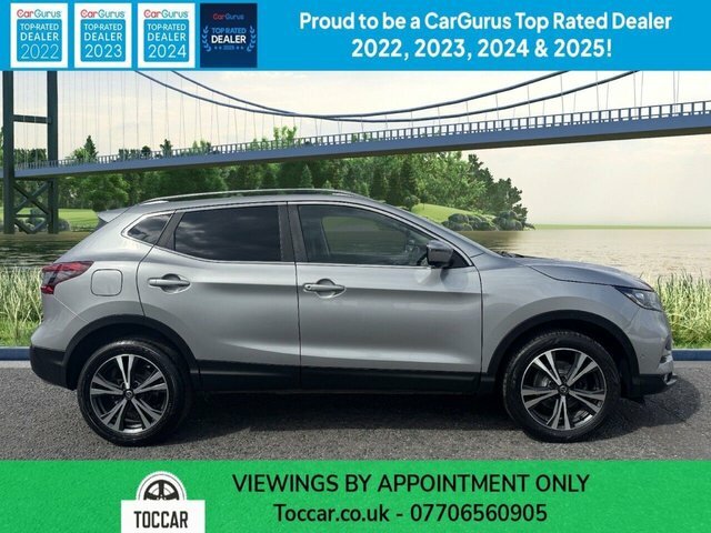 Nissan Qashqai 1.3 Dig-t N-connecta Suv Euro 6 NU68JPY Silver #2