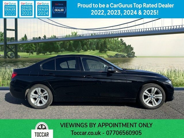BMW 3 Series 1.5 318I Sport Saloon Euro 6 S Black #2