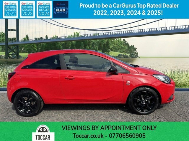 Vauxhall Corsa 1.4I Ecotec Griffin Hatchback Eu AV68TZK Red #2