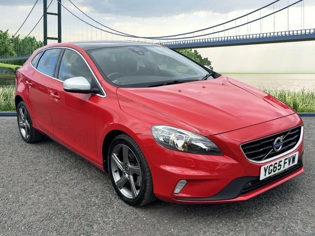 Volvo V40 2.0 D2 R-design Hatchback Euro 6 Red