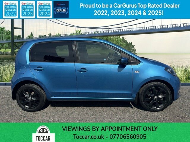 Skoda Citigo 1.0 Mpi Colour Edition Hatchback FV18NFR Blue #2
