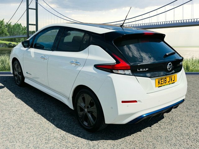 Nissan Leaf 40Kwh Tekna Hatchback 150 Ps KE18JVJ White #5