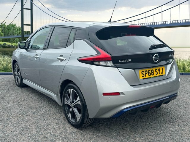 Nissan Leaf 40Kwh N-connecta Hatchback 150 SP68SYJ Silver #5