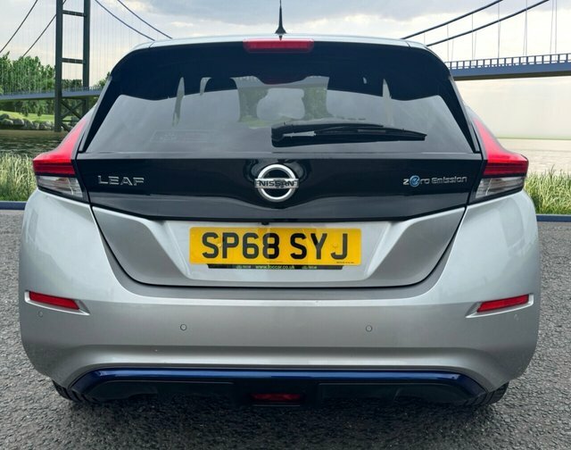 Nissan Leaf 40Kwh N-connecta Hatchback 150 SP68SYJ Silver #4