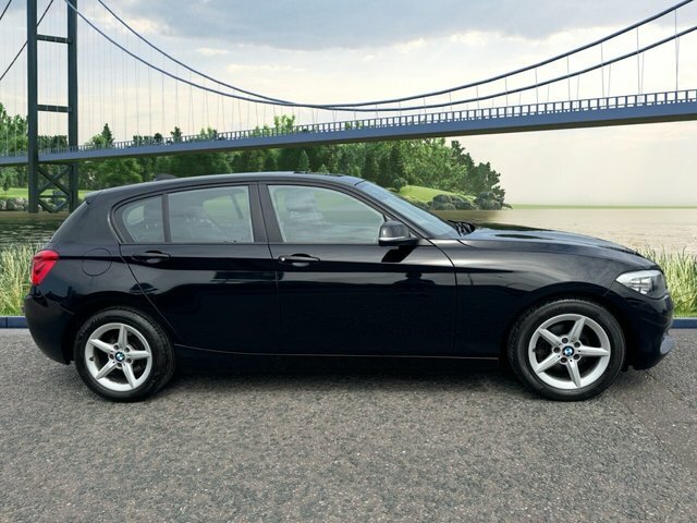 BMW 1 Series 1.5 116D Ed Plus Hatchback Euro AF66VZZ Black #2