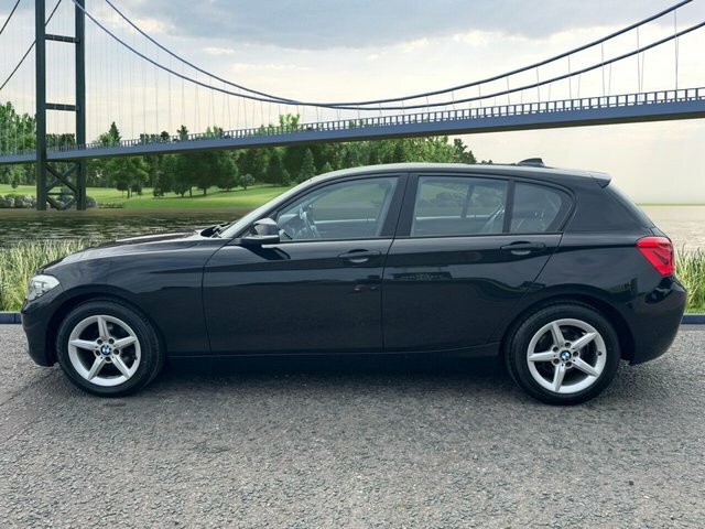 BMW 1 Series 1.5 116D Ed Plus Hatchback Euro AF66VZZ Black #6
