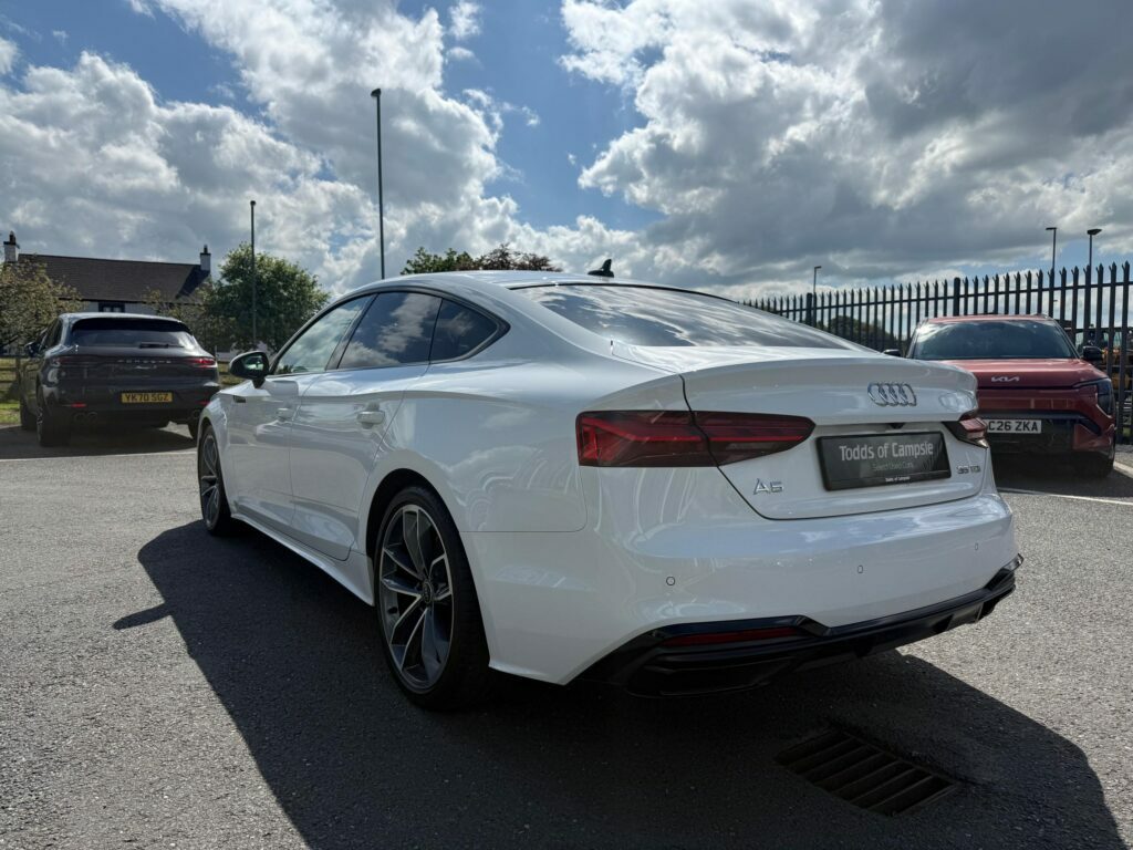 Audi A5 2.0 Tdi 35 S Line Sportback S Tronic Eu YE23KZC White #5