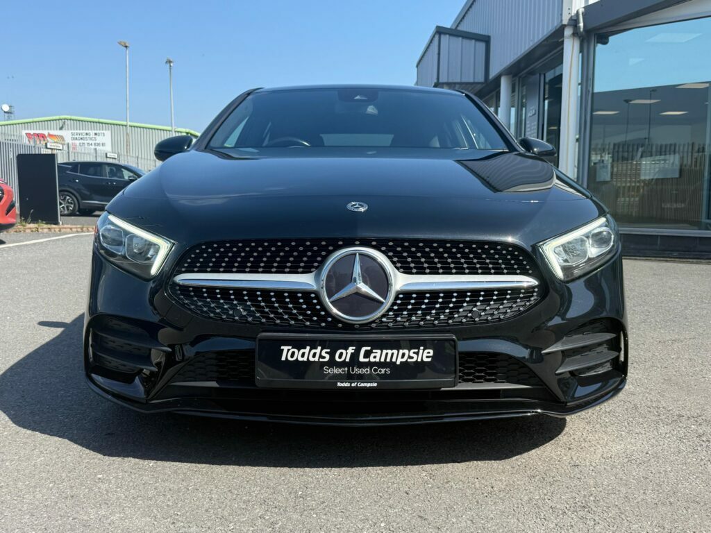 Mercedes-Benz A Class 2.0 A200d Amg Line Hatchback 8G-dct Eur RRZ3598 Black #2