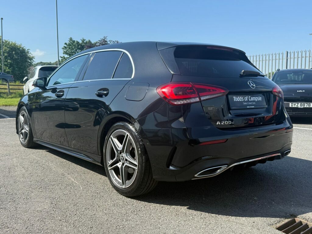 Mercedes-Benz A Class 2.0 A200d Amg Line Hatchback 8G-dct Eur RRZ3598 Black #5