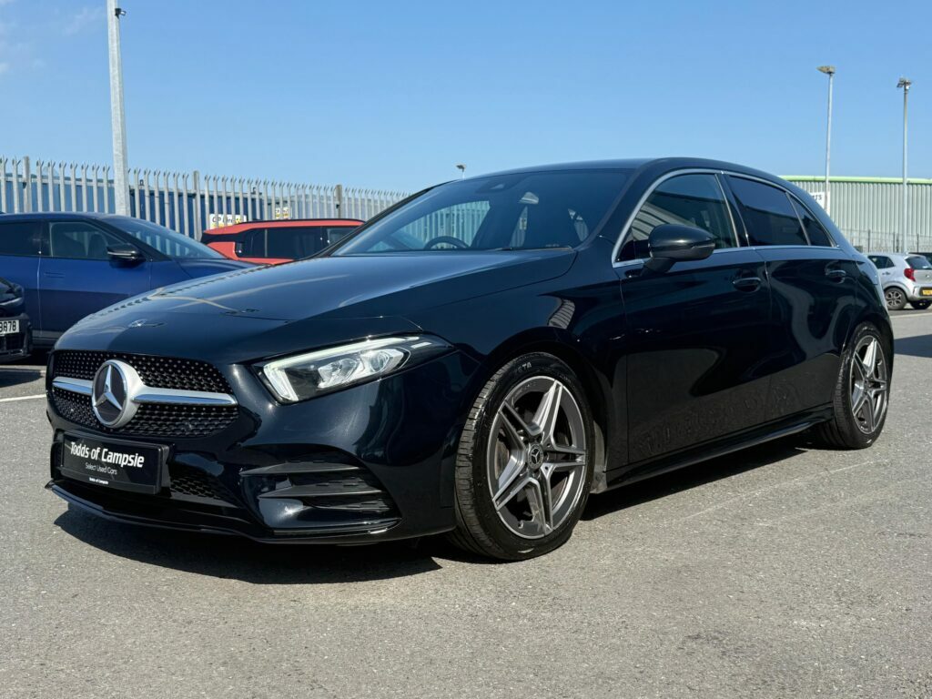 Mercedes-Benz A Class 2.0 A200d Amg Line Hatchback 8G-dct Eur RRZ3598 Black #3
