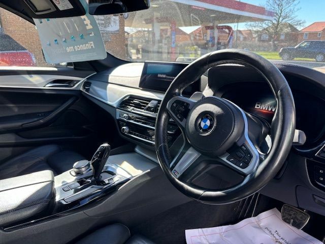 BMW 5 Series 520D M Sport AP19OJH Blue #5