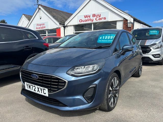 Ford Fiesta 1.0 Ecoboost Hbd Mhev 125 Titanium X Blue