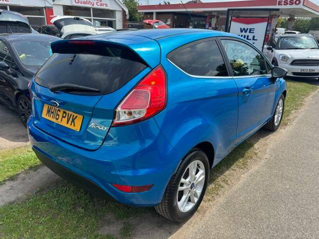 Ford Fiesta 1.25 82 Zetec MH16PVK Blue #2