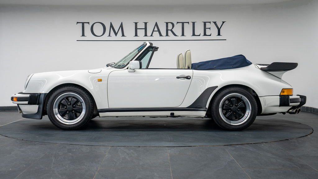 Porsche 911 930 Turbo Cabriolet White #5
