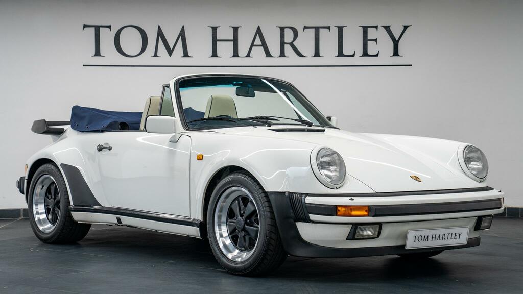Porsche 911 930 Turbo Cabriolet White