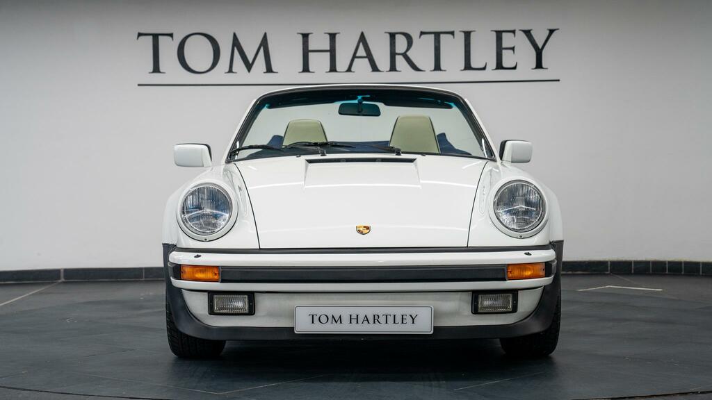 Porsche 911 930 Turbo Cabriolet White #2