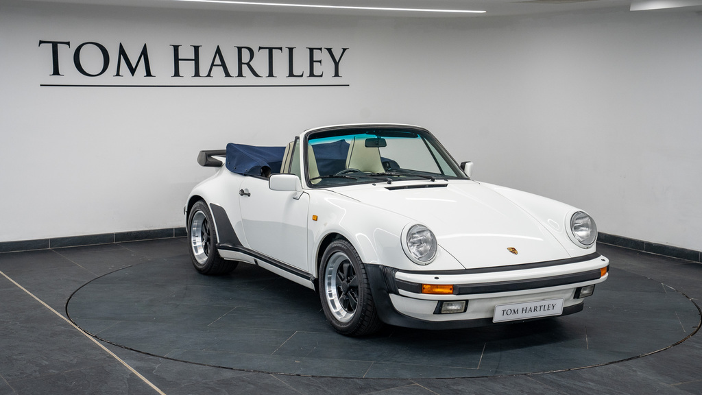Porsche 911 930 Turbo Cabriolet White #3