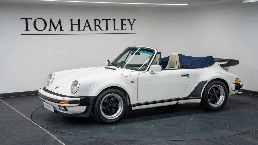 Porsche 911 930 Turbo Cabriolet White #6