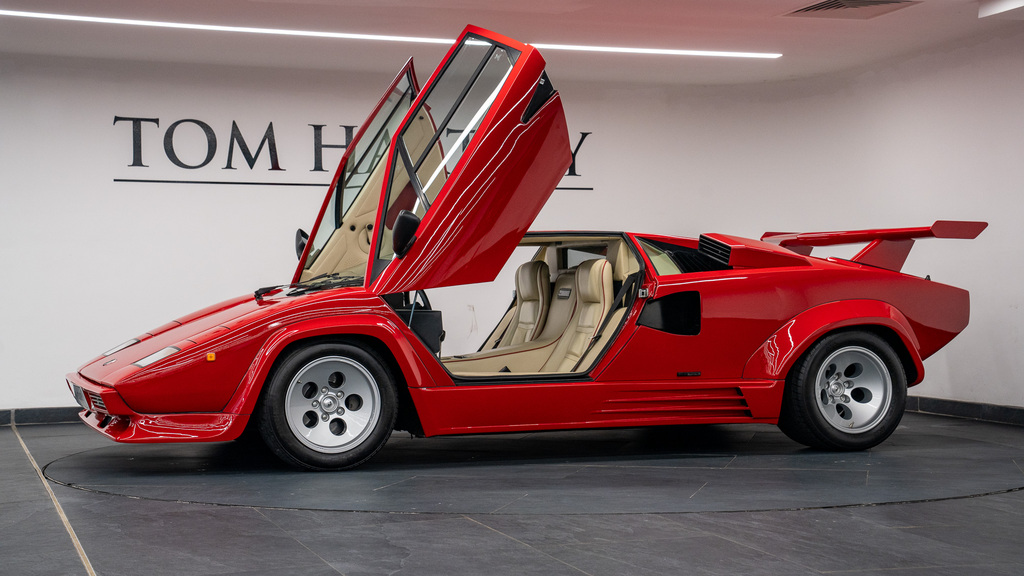 Lamborghini Countach 25Th Anniversary Black #6