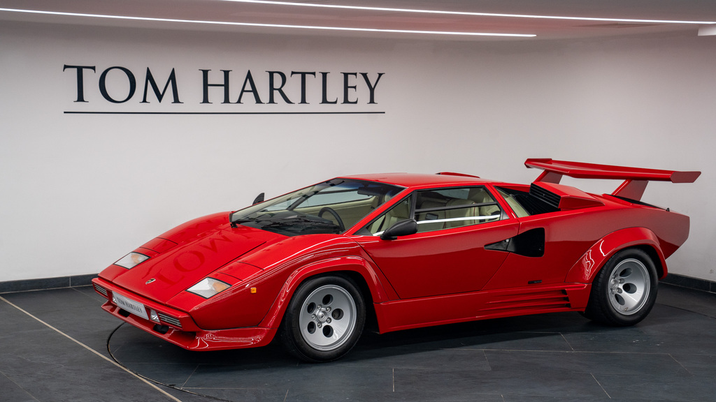 Lamborghini Countach 25Th Anniversary Black #5