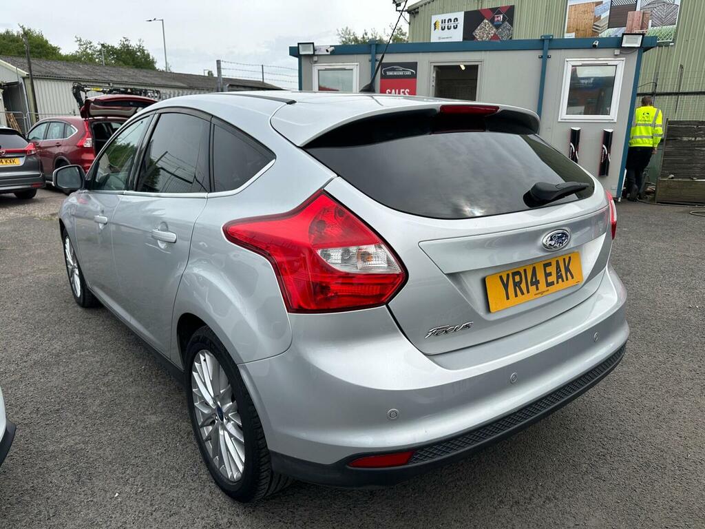 Ford Focus Hatchback 1.6 Tdci Zetec Navigator Euro 5 Ss YR14EAK Silver #4