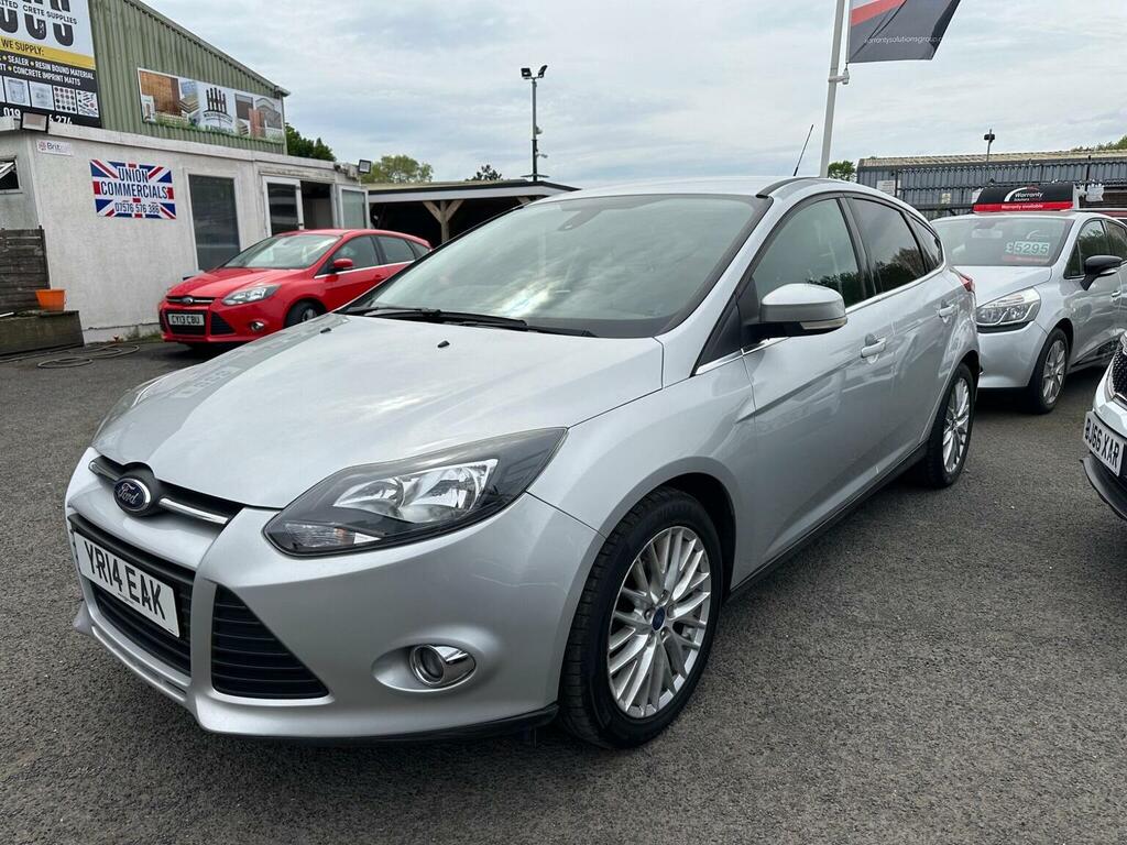 Ford Focus Hatchback 1.6 Tdci Zetec Navigator Euro 5 Ss YR14EAK Silver #3