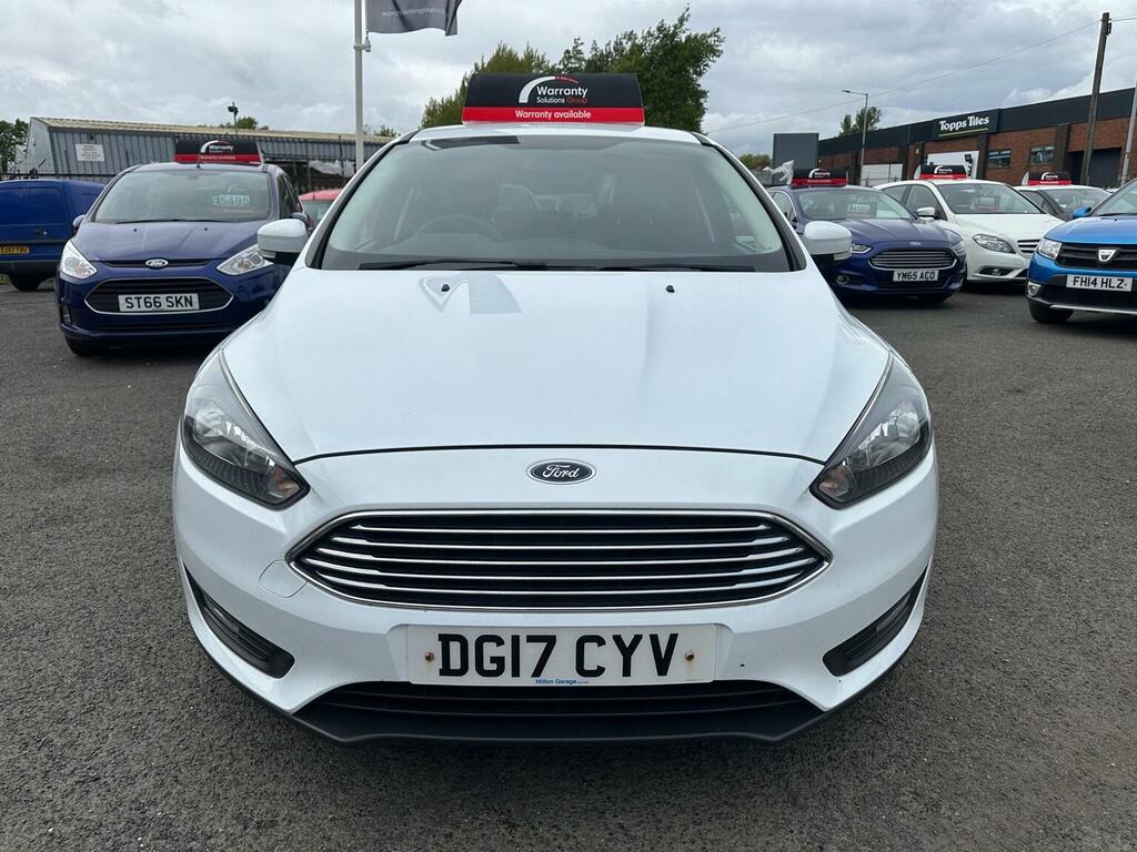 Ford Focus Hatchback 1.0T Ecoboost Zetec Edition Euro 6 Ss DG17CYV White #2